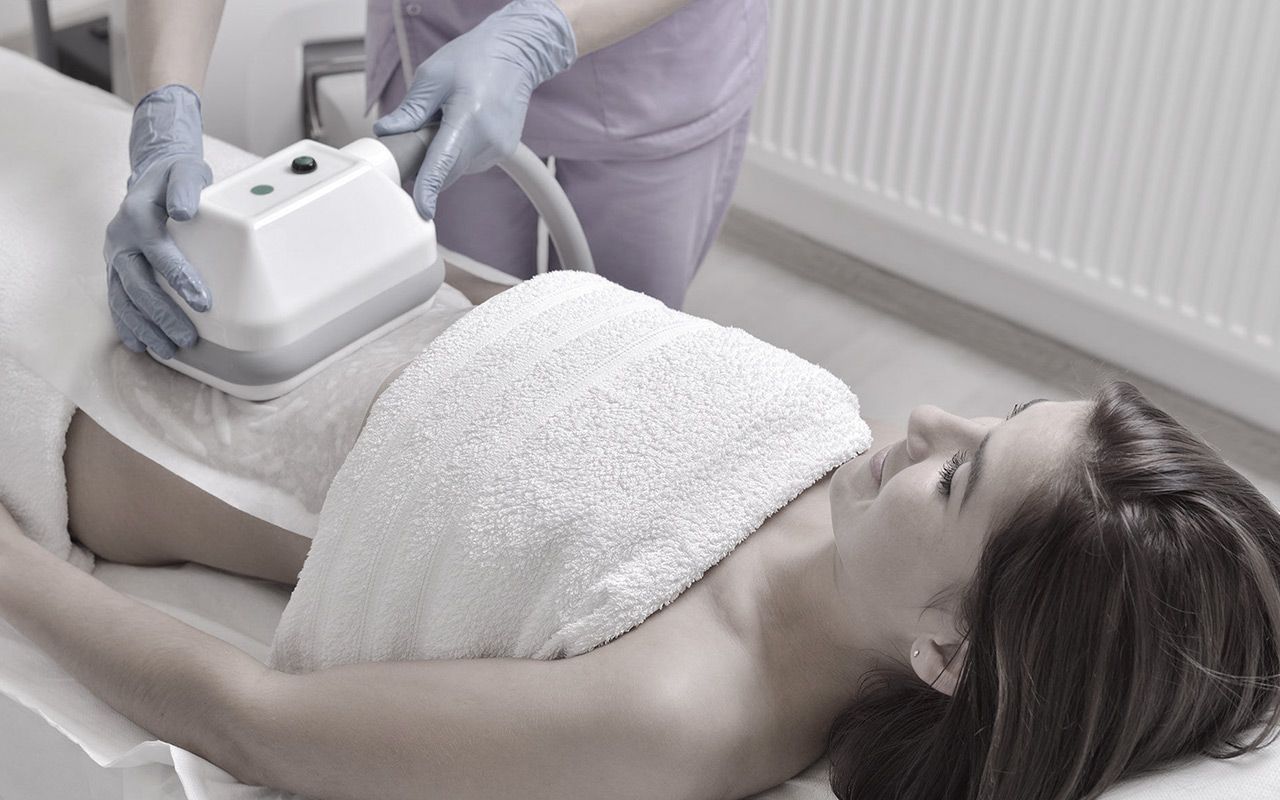 Séance de cryolipolise